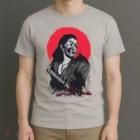 Male Japanese Warrior T-Shirt thumb 3