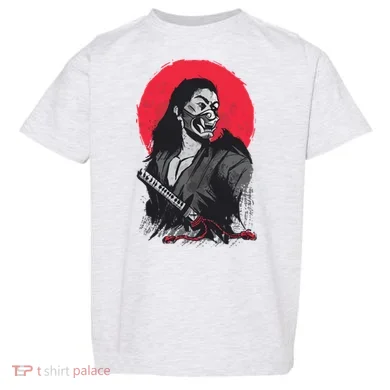 Male Japanese Warrior Toddler T-Shirt