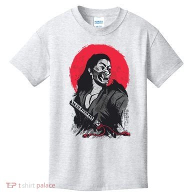 Male Japanese Warrior Kids T-Shirt