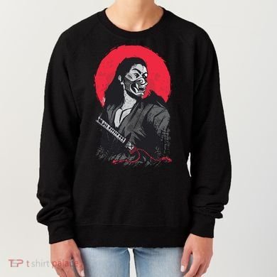Male Japanese Warrior Women's Sweatshirt