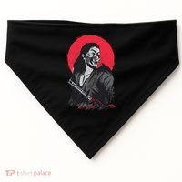 Male Japanese Warrior USA-Made Doggie Bandana thumb 0