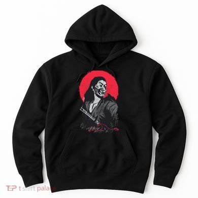 Male Japanese Warrior Hoodie