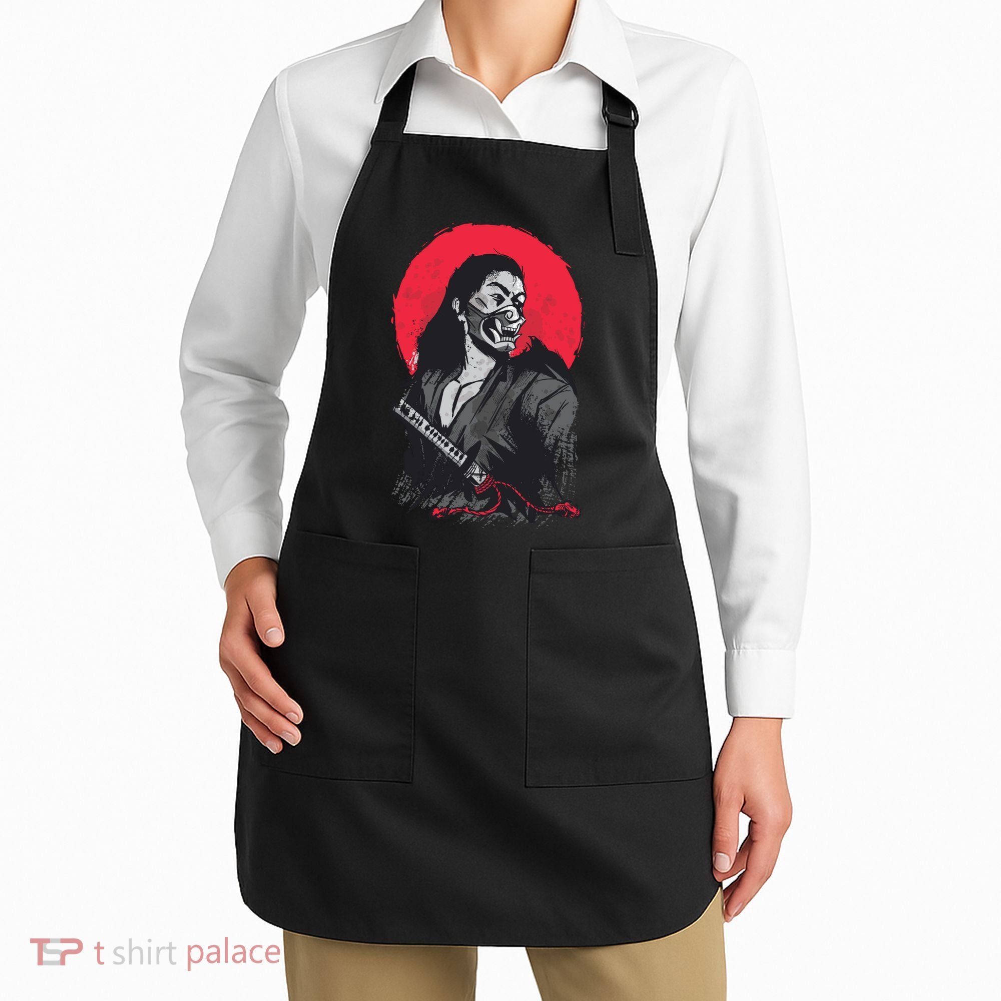 Male Japanese Warrior Apron