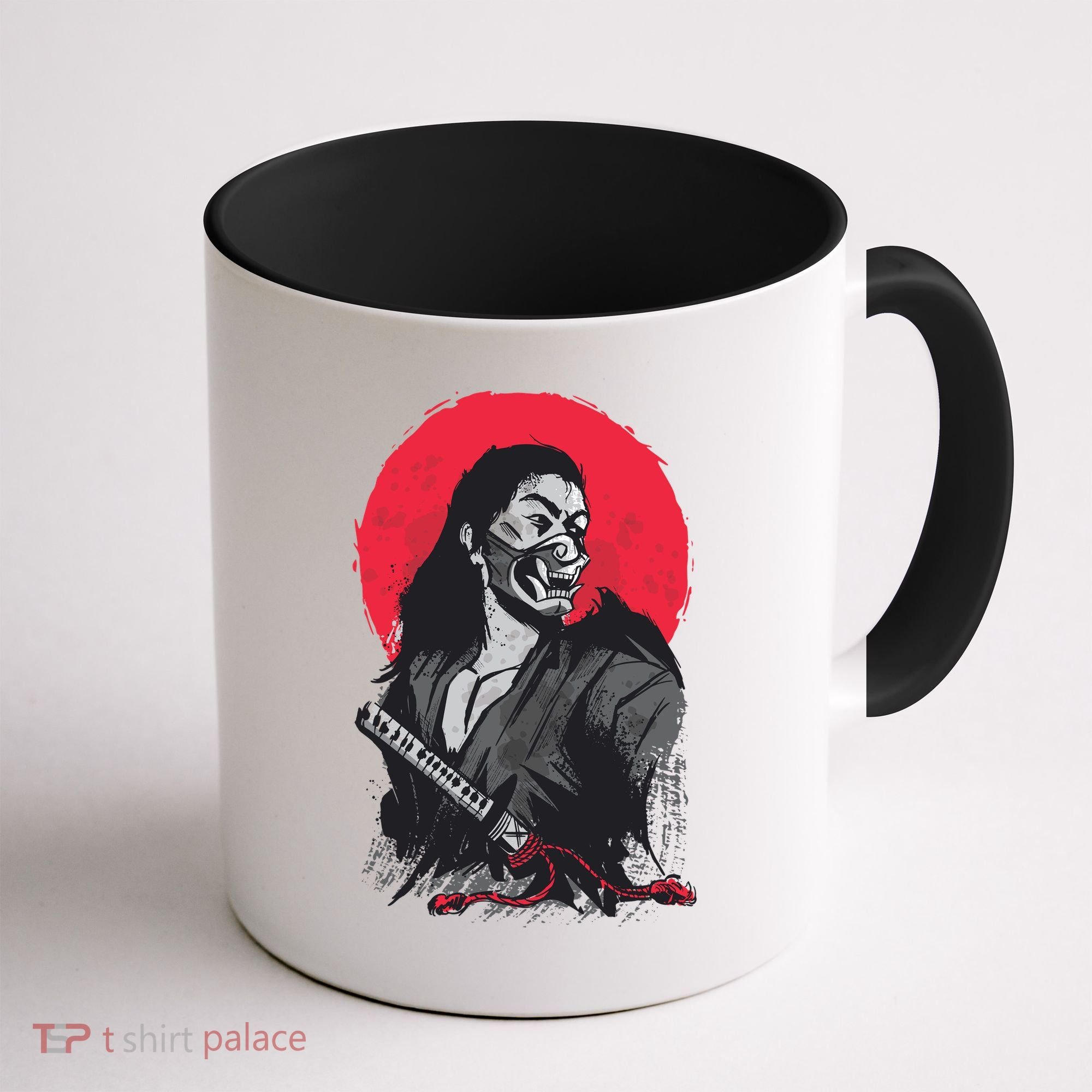 Male Japanese Warrior Coffee Mug