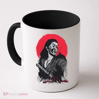 Male Japanese Warrior Coffee Mug
