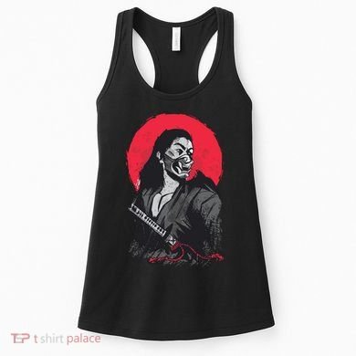 Male Japanese Warrior Women's Tank Top