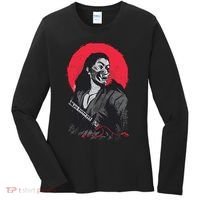 Male Japanese Warrior Women's Long Sleeve Shirt thumb 0