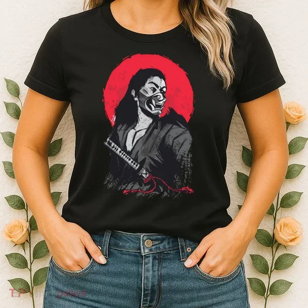 Male Japanese Warrior Women's T-Shirt