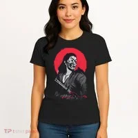 Male Japanese Warrior Women's T-Shirt thumb 4