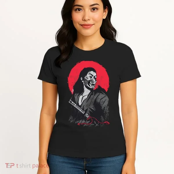 Male Japanese Warrior Women's T-Shirt
