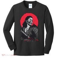 Male Japanese Warrior Kids Long Sleeve Shirt thumb 0
