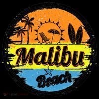 Malibu Beach Retro Circle Tote Bag thumb 4
