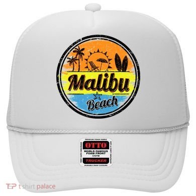 Malibu Beach Retro Circle Hat