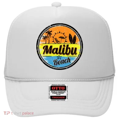 Malibu Beach Retro Circle Hat
