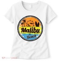 Malibu Beach Retro Circle Women's T-Shirt thumb 0