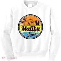 Malibu Beach Retro Circle Kids Sweatshirt thumb 0