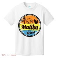 Malibu Beach Retro Circle Kids T-Shirt thumb 0