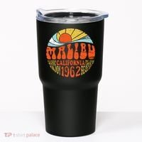 Malibu California Retro Distressed Tumbler thumb 0
