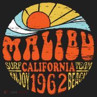 Malibu California Retro Distressed Tumbler thumb 3