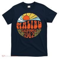 Malibu California Retro Distressed T-Shirt thumb 0