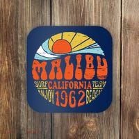 Malibu California Retro Distressed Coaster thumb 0