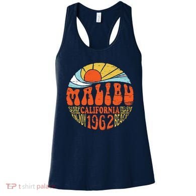 Malibu California Retro Distressed Women's Tank Top