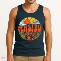 Malibu California Retro Distressed Tank Top thumb 3