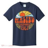 Malibu California Retro Distressed Kids T-Shirt thumb 0
