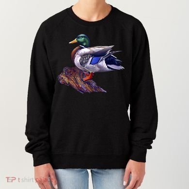 Mallard Green Head Duck Women's Sweatshirt