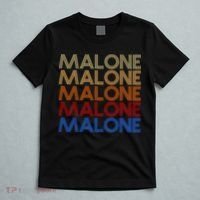 Malone Retro Vintage Style Name T-Shirt thumb 5