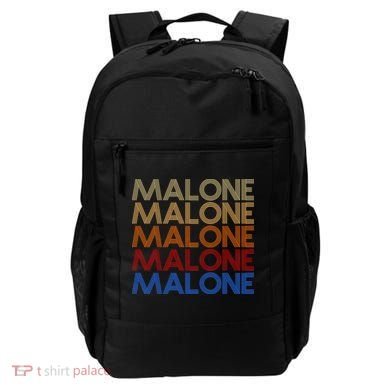 Malone Retro Vintage Style Name Backpack