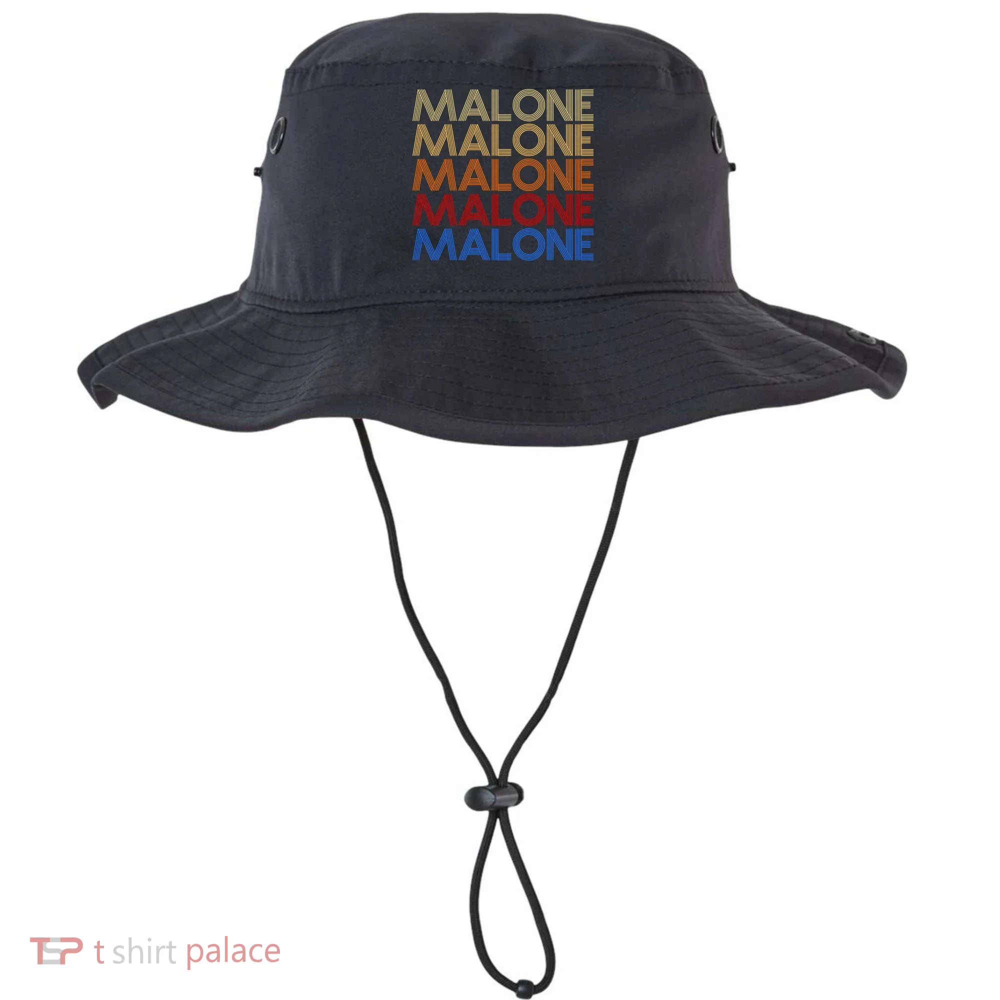 Malone Retro Vintage Style Name Bucket Hat