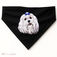 Maltese USA-Made Doggie Bandana thumb 0