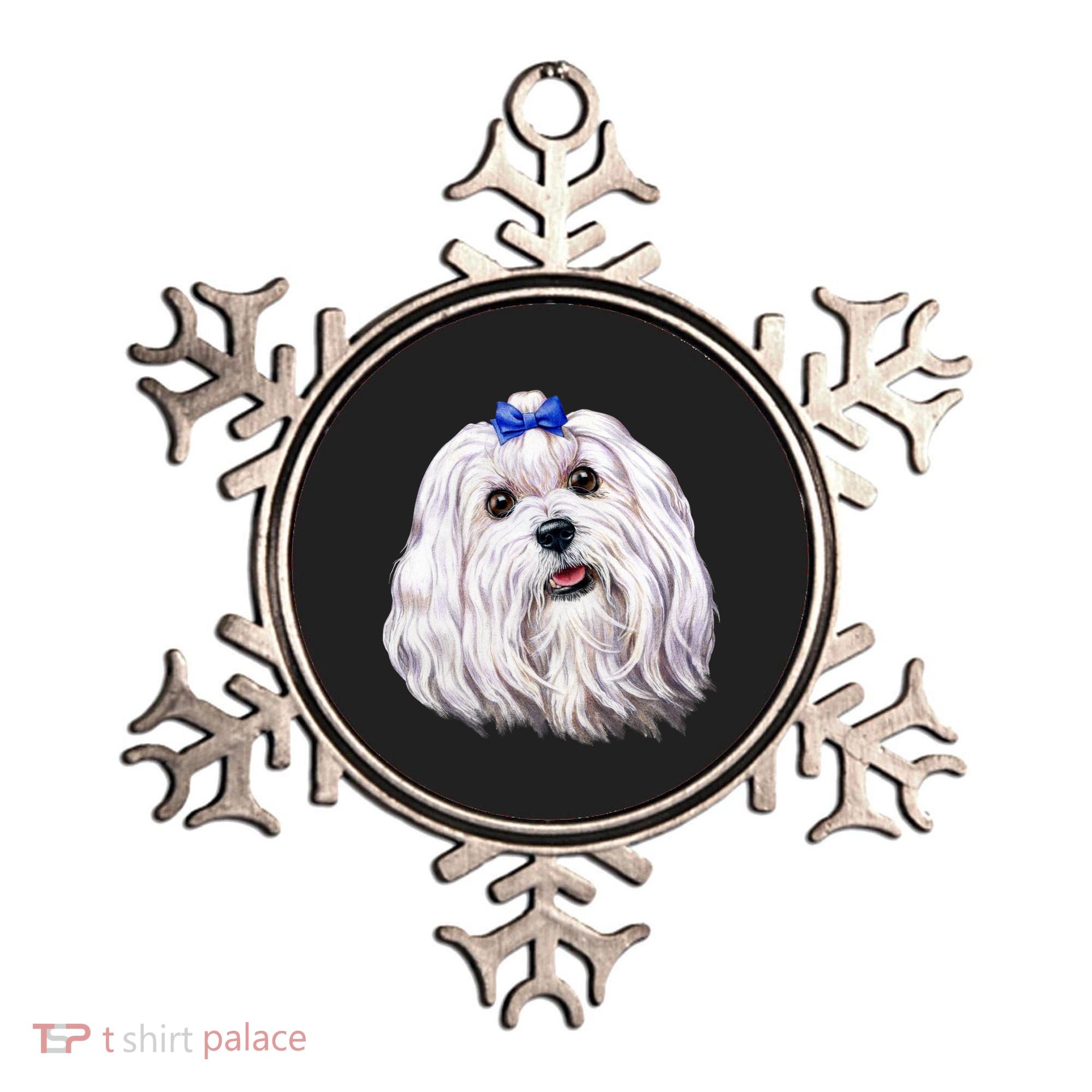 Maltese Ornament