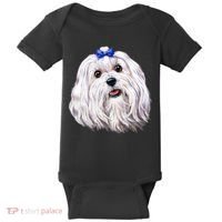 Maltese Baby Bodysuit thumb 0