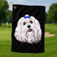 Maltese Golf Towel thumb 1