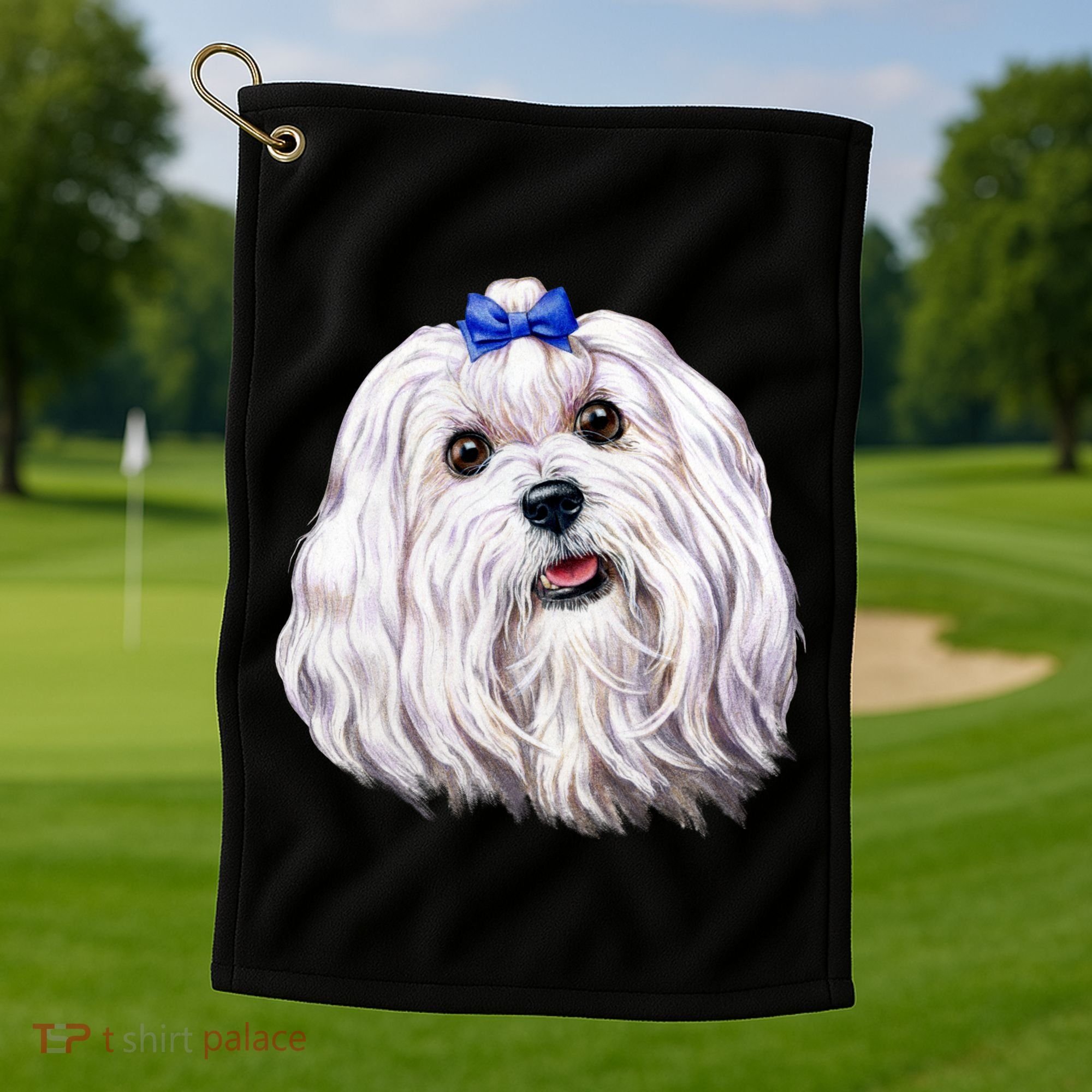 Maltese Golf Towel