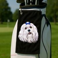 Maltese Golf Towel thumb 2