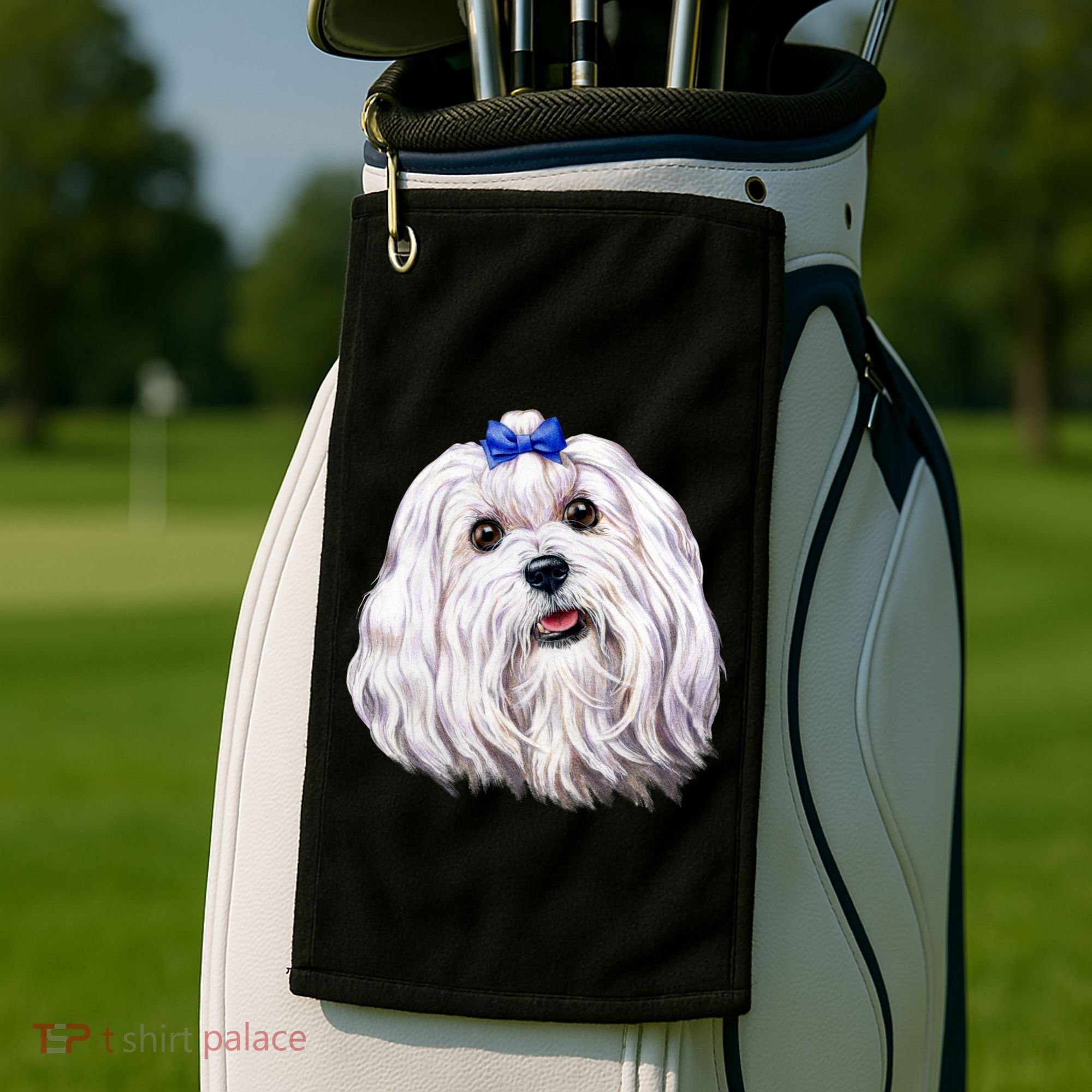 Maltese Golf Towel