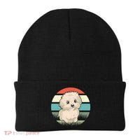 Maltese Dog Retro Beanie thumb 0