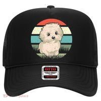 Maltese Dog Retro Hat thumb 0