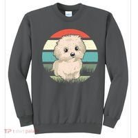 Maltese Dog Retro Sweatshirt thumb 0