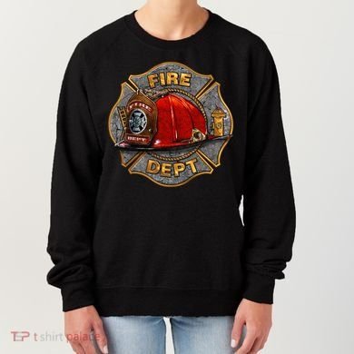 Maltese Fire Dept. Helmet Women's Sweatshirt