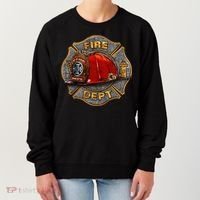 Maltese Fire Dept. Helmet Women's Sweatshirt thumb 0