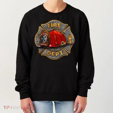 Maltese Fire Dept. Helmet Women's Sweatshirt
