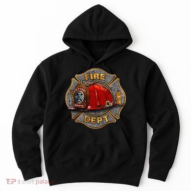 Maltese Fire Dept. Helmet Hoodie
