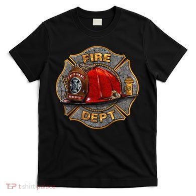 Maltese Fire Dept. Helmet T-Shirt