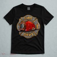 Maltese Fire Dept. Helmet T-Shirt thumb 5