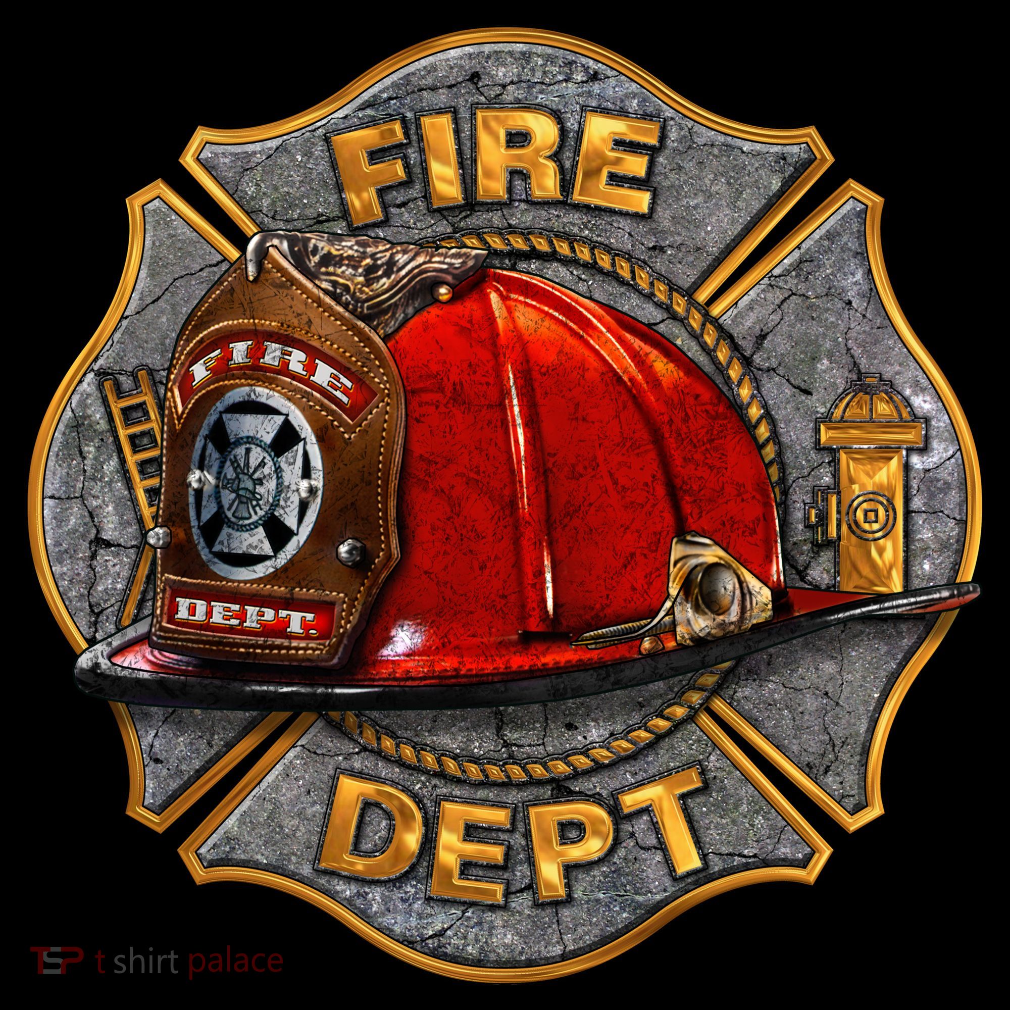 Maltese Fire Dept. Helmet Coaster