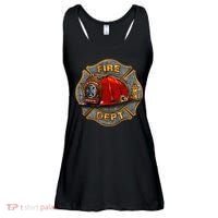 Maltese Fire Dept. Helmet Ladies Essential Flowy Tank thumb 0